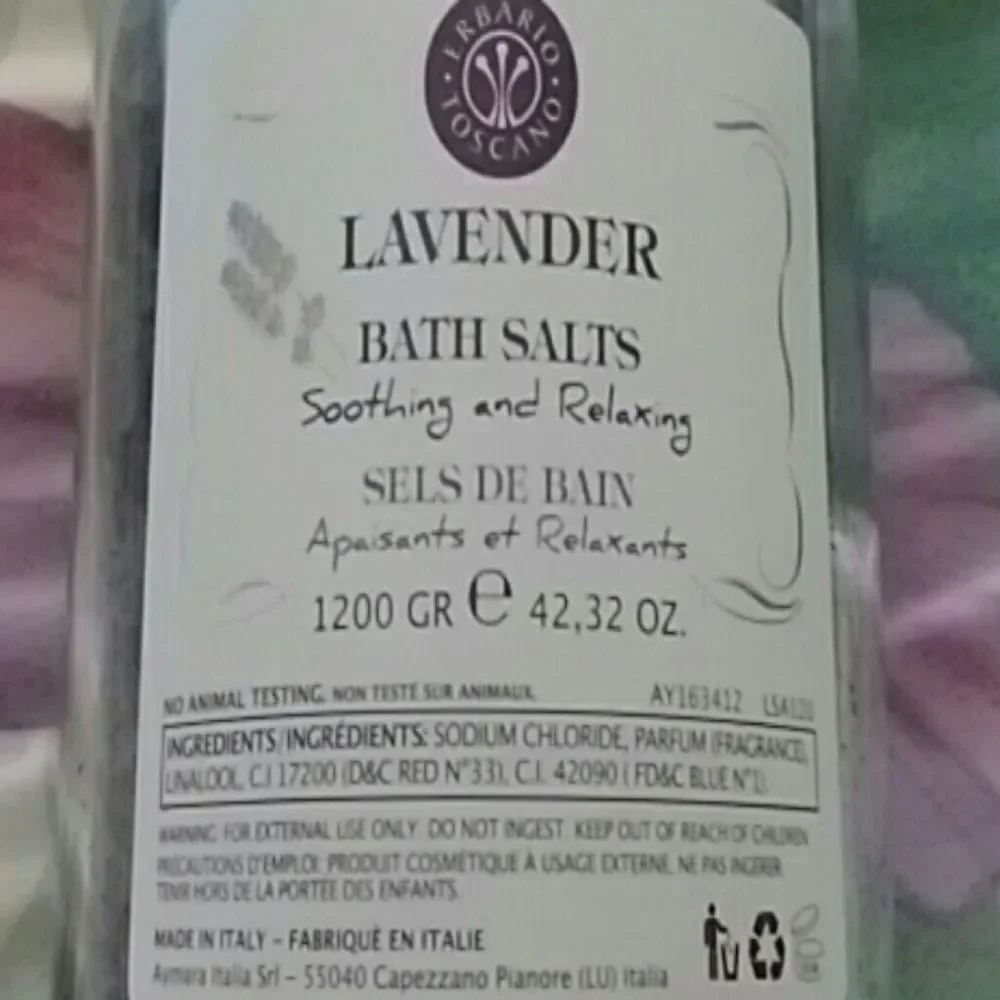 Lavender Bath Salts